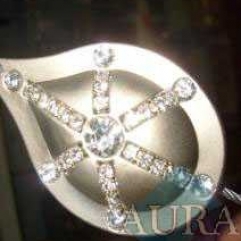 Магниты для штор Aura art. N-5510- (никель)
